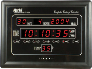 AJANTA Digital 30 cm X 40 cm Wall Clock Price in India Buy