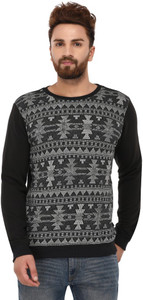 RIGO Full Sleeve Solid Men Sweatshirt