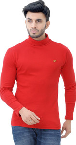 GRAND STITCH Full Sleeve Solid Men's Sweatshirt