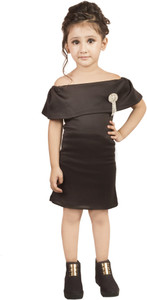 Addyvero Girls Midi/Knee Length Party Dress