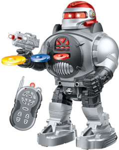 Jilani Thinkgizmos Remote Control Robot Fires Discs Dances