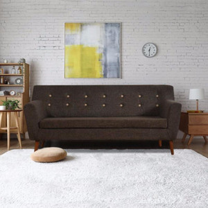 Furny San Bruno Fabric 3 Seater
