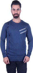 R S Garments Full Sleeve Solid Men's Sweatshirt
