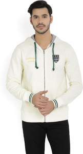 Oxford University Full Sleeve Solid Men's Sweatshirt