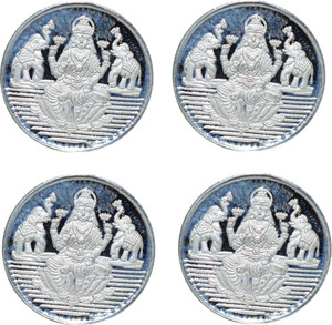 Kataria Jewellers Laxmi Mata S 999 1 g Silver Coin