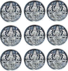Kataria Jewellers Laxmi Mata S 999 3 g Silver Coin