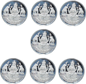 Kataria Jewellers Laxmi Mata S 999 1 g Silver Coin