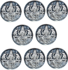Kataria Jewellers Laxmi Mata S 999 2 g Silver Coin