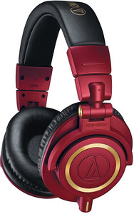 Audio Technica Audio-Technica ATH-M50xRD Professional Monitor Headphones, Red, Limited Edition Headphone