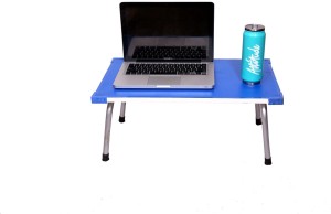 brats n angels wood portable laptop table(finish color - blue)
