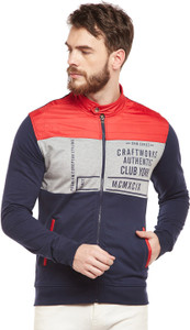 Club York Full Sleeve Self Design Men's Sweatshirt