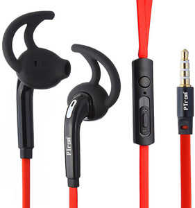 ptron Swift In Ear Sports Wired Headset with Mic