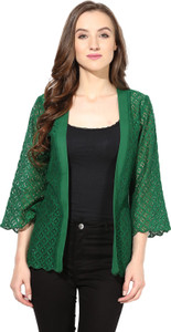 The Vanca Half Sleeve Solid Women's Jacket