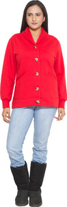 Finesse Full Sleeve Solid Women's Jacket