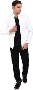 Nu Abc Full Sleeve Solid Men's Jacket