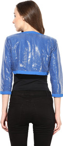 The Vanca Half Sleeve Solid Women's Jacket