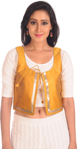 Salwar Studio Sleeveless Embroidered Women's Ethnic Jacket