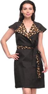 Tops and Tunics Half Sleeve Solid Women's Jacket
