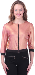 Sassafras 3/4th Sleeve Solid Women's Jacket