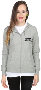 Campus Sutra Full Sleeve Solid Women Fleece Jacket