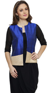 Ritzzy Sleeveless Solid Women's Jacket