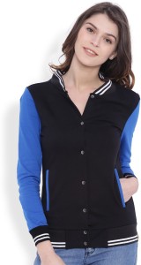 Campus Sutra Full Sleeve Solid Women Jacket