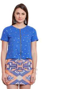 Cherymoya Half Sleeve Printed Women's Jacket