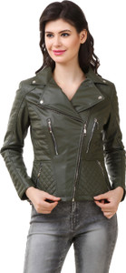 RockerFashions Full Sleeve Solid Women's Jacket