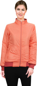 Lady Stark Full Sleeve Solid Women's Quilted Jacket