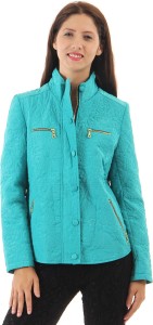 Just In Time Full Sleeve Solid Women's Jacket