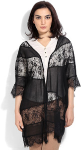 Monica Dogra for Stylista Half Sleeve Self Design Women's Jacket