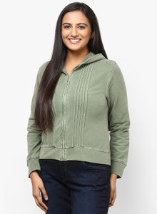 Grain Full Sleeve Solid Women's Jacket