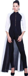 D&S 3/4th Sleeve Solid Women's Jacket