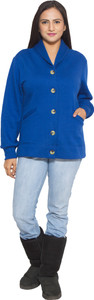 Finesse Full Sleeve Solid Women's Jacket