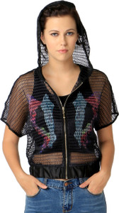 Remanika Half Sleeve Solid Women's Jacket