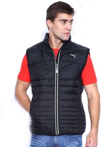 puma sleeveless jackets for men