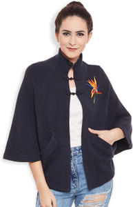 RSVP Cross Half Sleeve Embroidered Women's Jacket