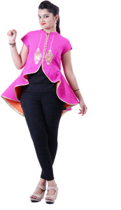 Ridhi-Impex Half Sleeve Solid Women's Jacket