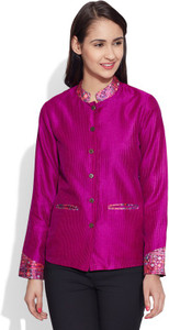 Very Me Full Sleeve Solid Women's Jacket