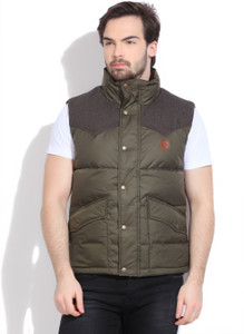 Half sleeve quilted jacket on sale