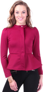 Sassafras Full Sleeve Solid Women's Jacket