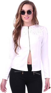 Sassafras Full Sleeve Solid Women's Jacket