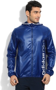Adidas Full Sleeve Solid Men's Sports Jacket Jacket