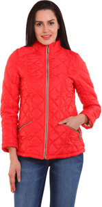 Mustard Full Sleeve Solid Women's Jacket
