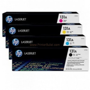 HP CF210A / CF211A / CF212A / CF213A / 131A / CRG 731 BLACK , CYAN , YELLOW , MAGENTA ( Complete Set )Toner Cartridge For HP Laserjet Pro 200 color M251n , M251nw , MFP M276n , MFP M276nw Multi Color Toner