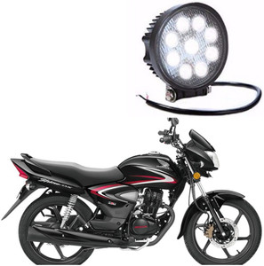 AUTOGARH Round LED 37 For CB Shine SP Back Up Lamp Motorbike LED