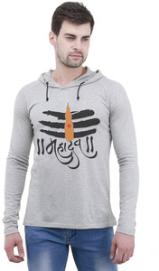 Lime Full Sleeve Printed Men Sweatshirt