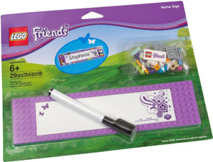 Lego Friends Name Sign