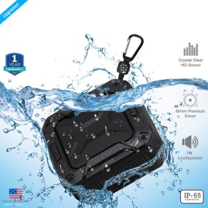 Zaap AQUA BOOM Waterproof Portable Bluetooth Mobile/Tablet Speaker