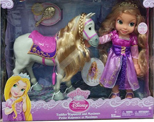Rapunzel toddler hotsell doll and horse